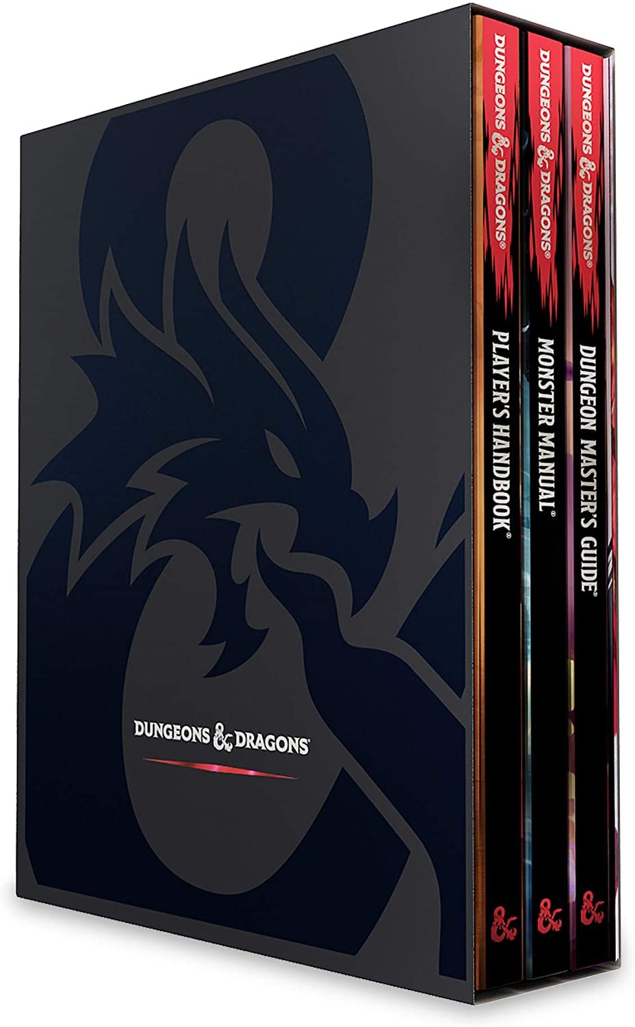 DUNGEONS AND DRAGONS Fifth Edition CORE RULEBOOK GIFT SET - Special Foil Covers Edition with Slipcase