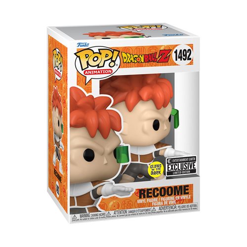 POP! Dragon Ball Z! GLOW IN THE DARK RECOOME - Funko Pop! Vinyl Figure-  LIMITED RUN! #1492