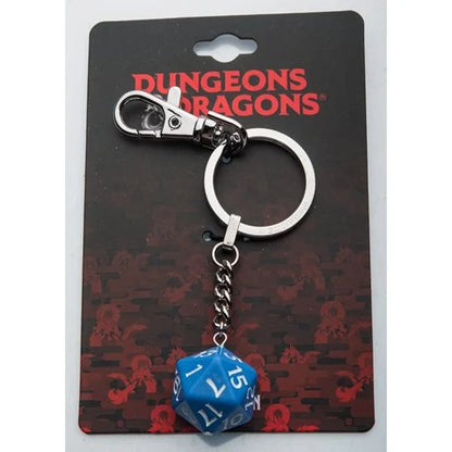 DUNGEONS AND DRAGONS D20 Keychain