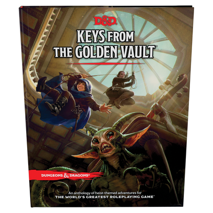 DUNGEONS AND DRAGONS: KEYS FROM THE GOLDEN VAULT - ADVENTURE BOOK
