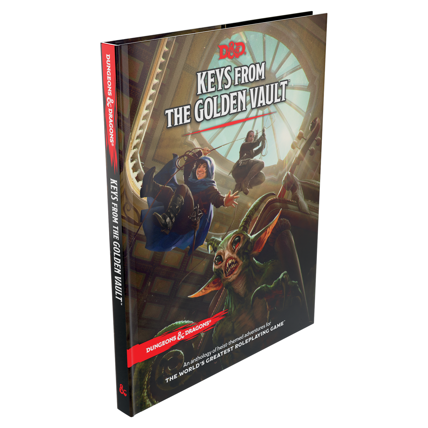 DUNGEONS AND DRAGONS: KEYS FROM THE GOLDEN VAULT - ADVENTURE BOOK