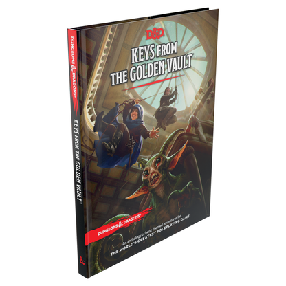 DUNGEONS AND DRAGONS: KEYS FROM THE GOLDEN VAULT - ADVENTURE BOOK