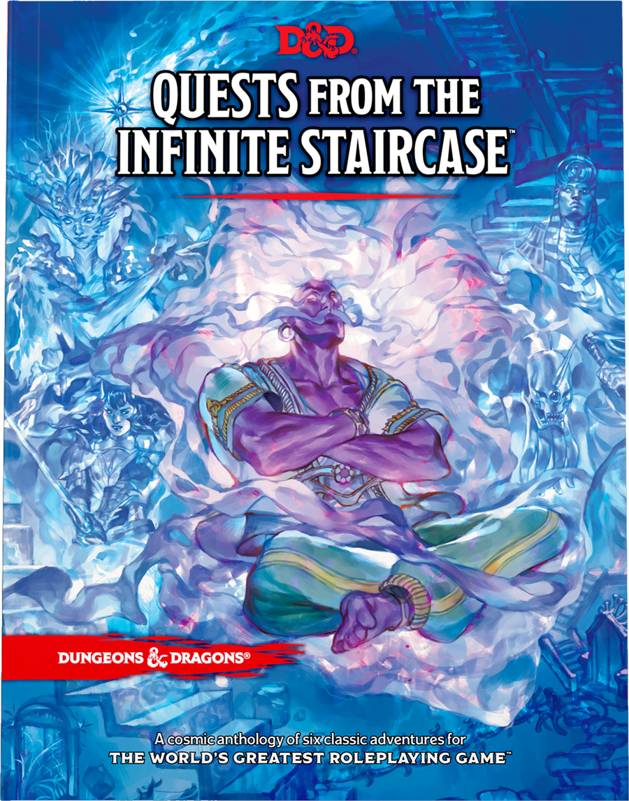 DUNGEONS AND DRAGONS: QUESTS FROM THE INFINITE STAIRCASE - ADVENTURE BOOK