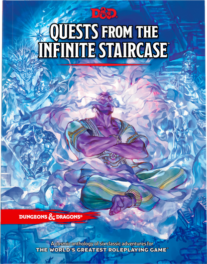 DUNGEONS AND DRAGONS: QUESTS FROM THE INFINITE STAIRCASE - ADVENTURE BOOK