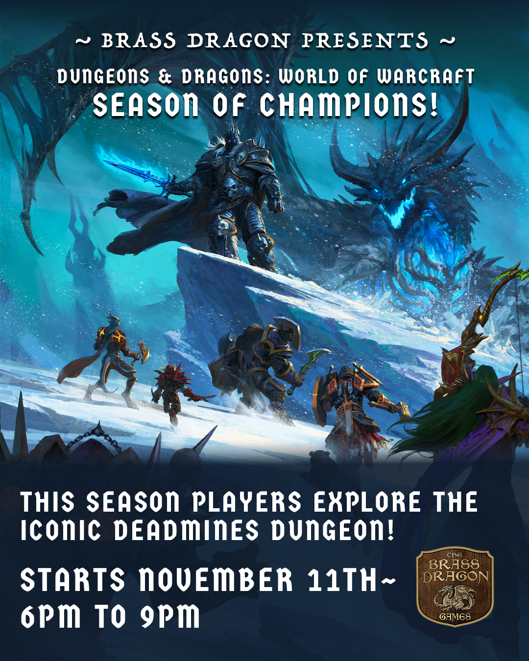 D&D: SEASON OF CHAMPIONS | WORLD of WARCRAFT - Deadmines Dungeon