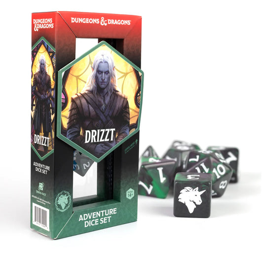 D&D Adventure Dice Set: DRIZZT