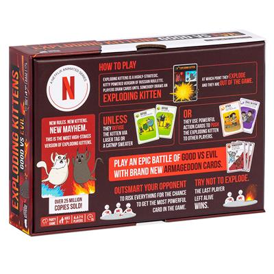 EXPLODING KITTENS :  GOOD VS. EVIL