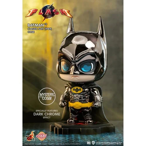 FLASH MOVIE MYSTERY BOX COSBI figures by HOT TOYS (FLASH OR ONE OF 8 BATMEN!)