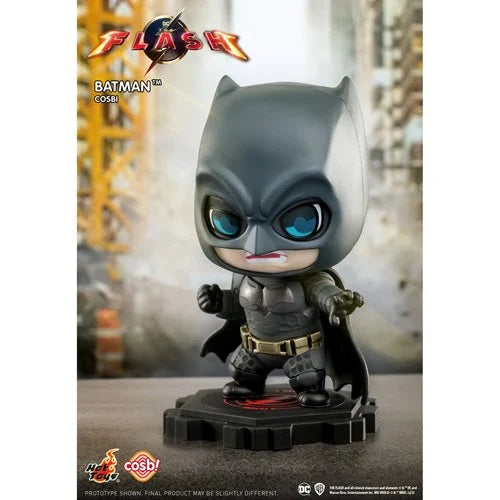 FLASH MOVIE - FLASH AND BATMAN COSBI figures by HOT TOYS (CRATE OF 8!)