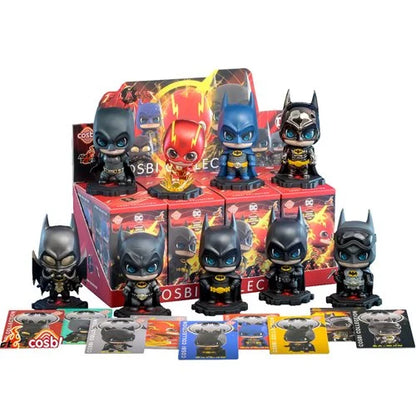 FLASH MOVIE - FLASH AND BATMAN COSBI figures by HOT TOYS (CRATE OF 8!)