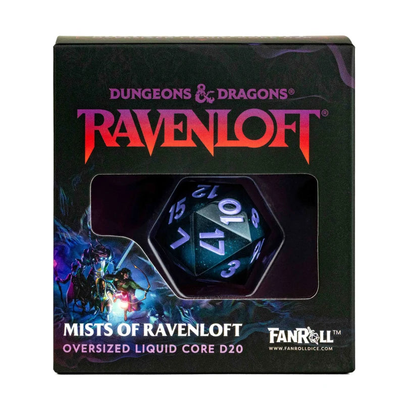 MISTS OF RAVENLOFT LIQUID CORE OVERSIZED D20