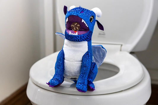 DEUCE DROPPING DRAGON PLUSH DICE BAG
