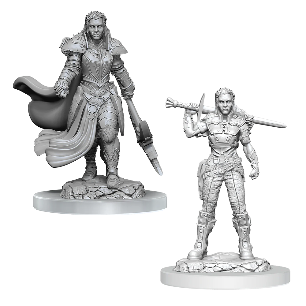 D&D NOLZUR'S MARVELOUS UNPAINTED MINIATURES - PLAYERS SET 1