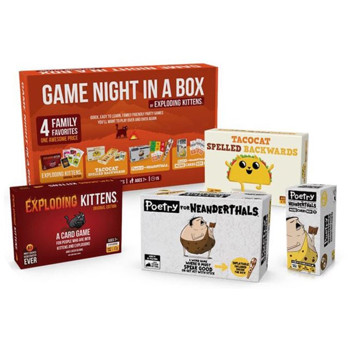 GAME NIGHT IN A BOX by Exploding Kittens