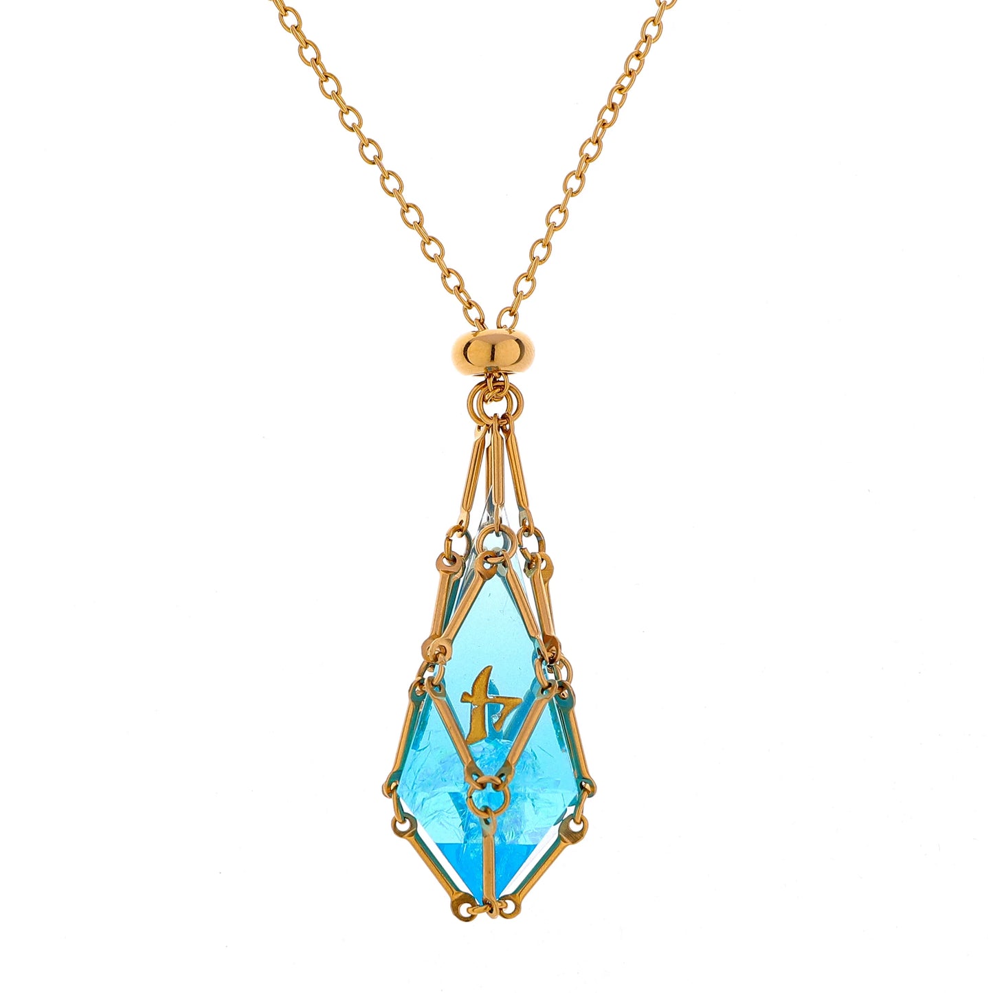 MYSTICAGE DICE CHAIN NECKLACE - D4