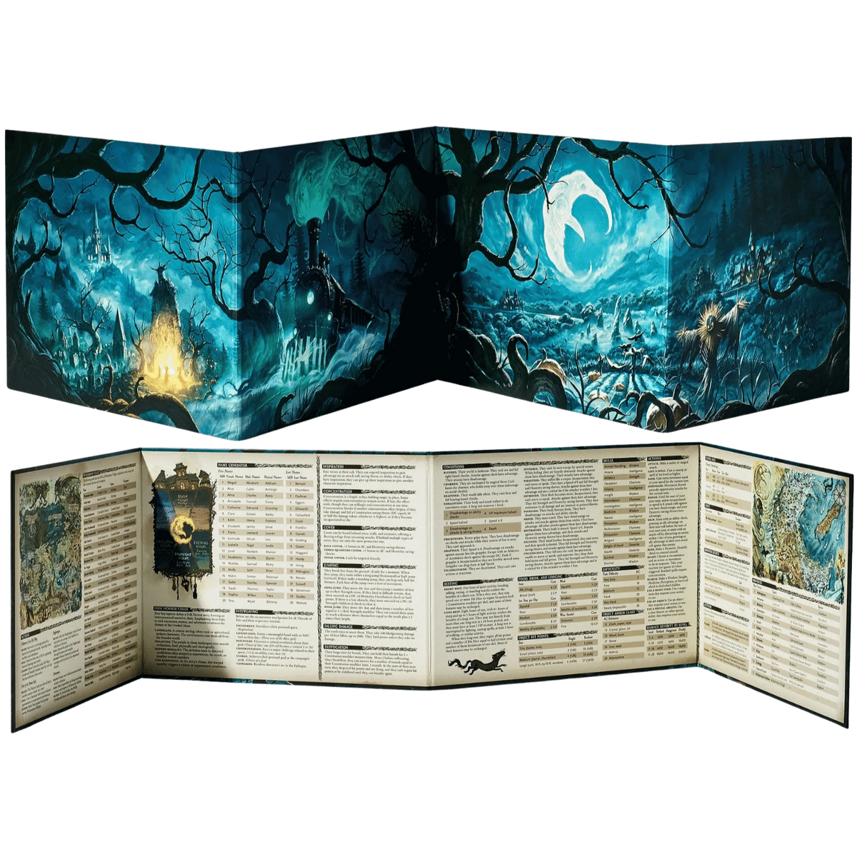 THE CROOKED MOON: GM Screen