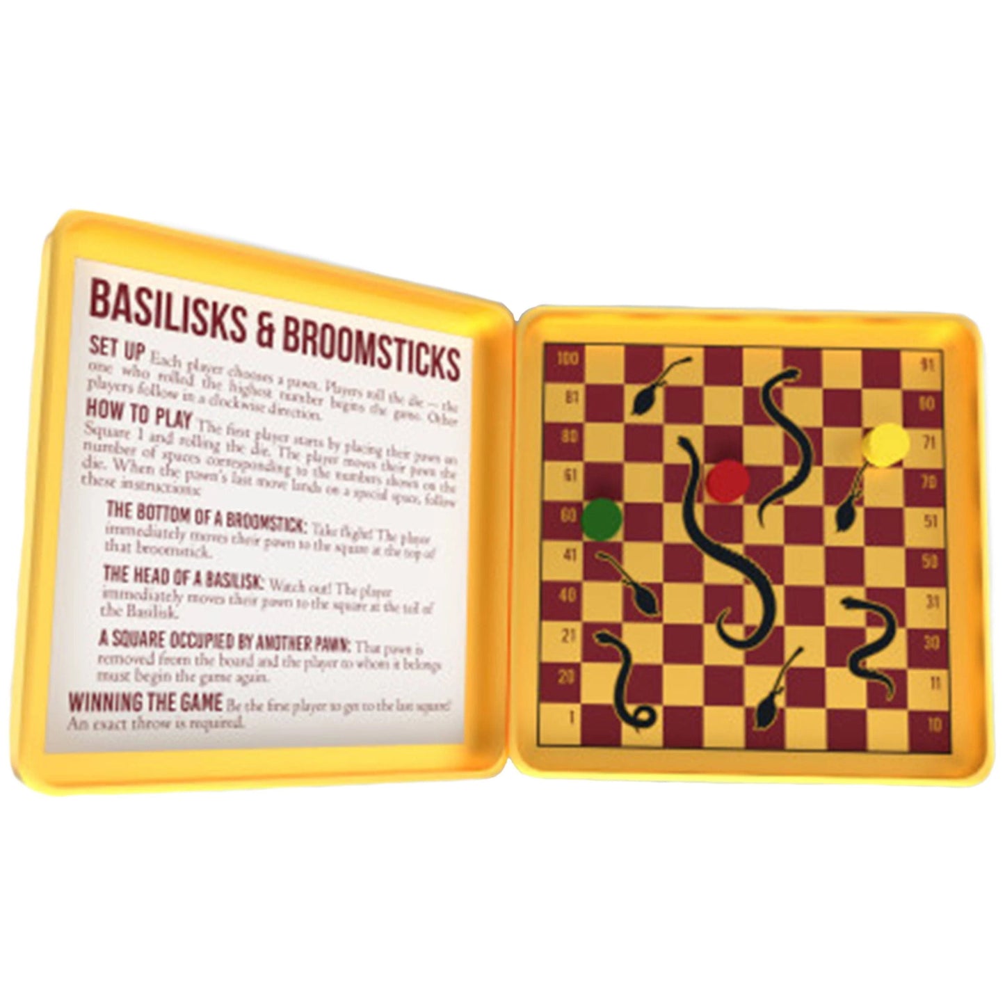 HARRY POTTER: BASILISKS AND BROOMSTICKS (Magnetic Travel Game!)