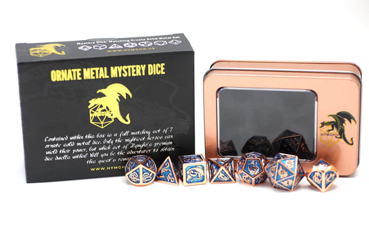 PREMIUM SOLID METAL MYSTERY DICE SET