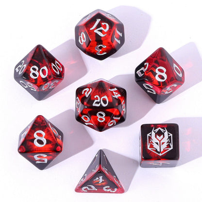 WYRMFORGED ROLLERS - ROUNDED RESIN RPG DICE SET