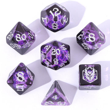 WYRMFORGED ROLLERS - ROUNDED RESIN RPG DICE SET