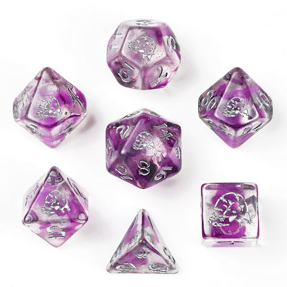 WYRMFORGED ROLLERS - ROUNDED RESIN RPG DICE SET
