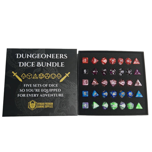 DUNGEONEER'S DICE BUNDLE - 5 sets
