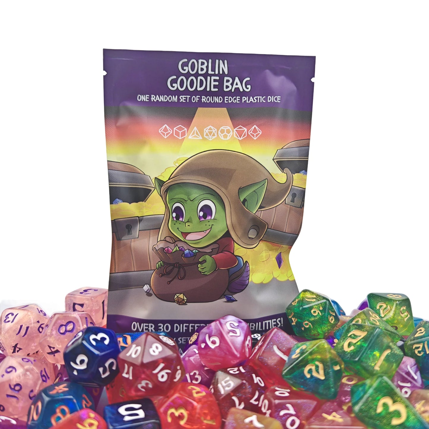 GOBLIN GOODIE BAG! RANDOM SET OF WYRMFORGED DICE
