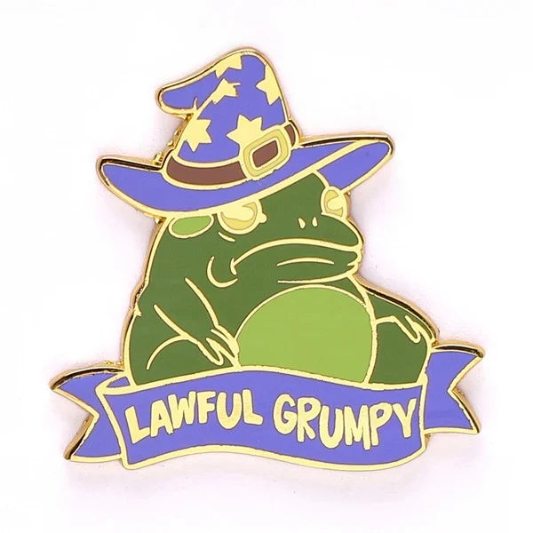 Alternative Alignments Enamel Pin