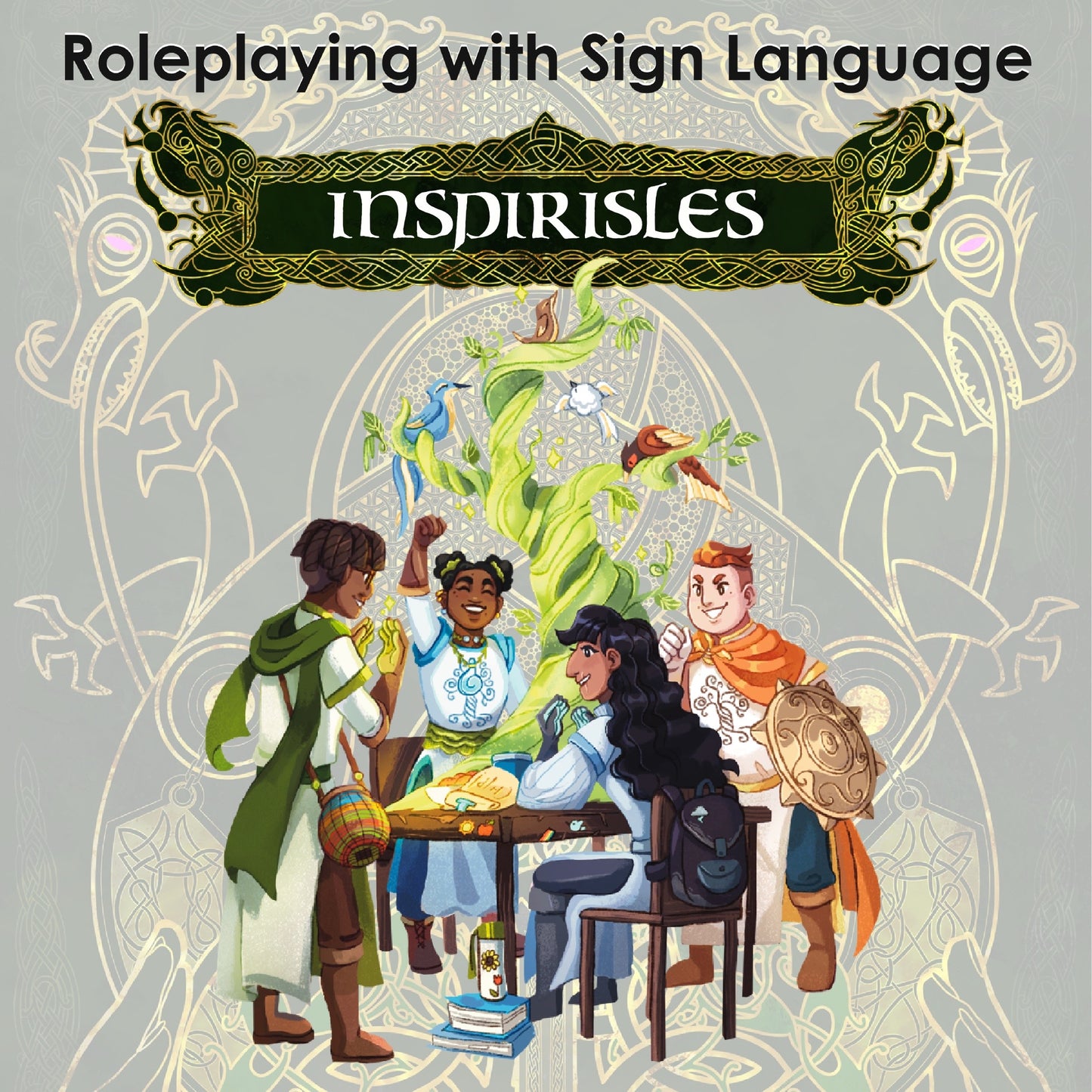 INSPIRISLES: An inclusive, cooperative RPG for the hearing and hearing impaired!