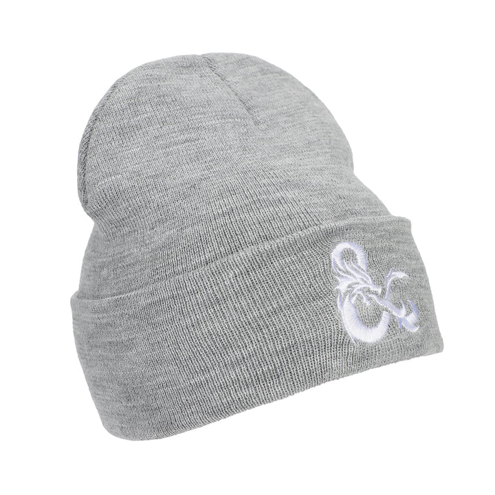 D&D LOGO GRAY KNIT BEANIE