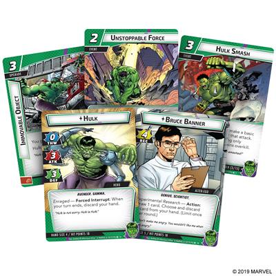 MARVEL CHAMPIONS CARD GAME : THE HULK HERO PACK