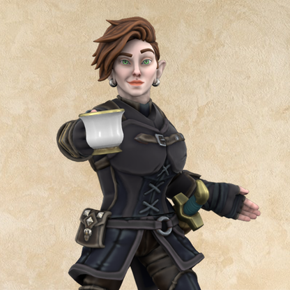 MERLARA'S FANCY ROUND TABLE - Up to 6 Patrons