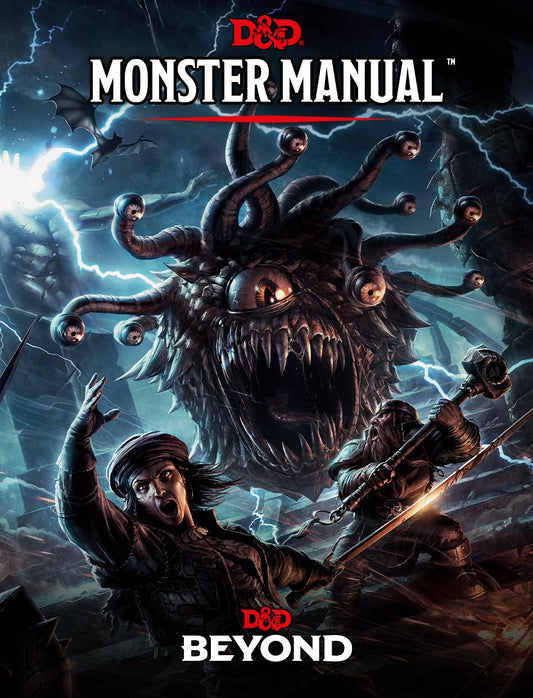 DUNGEONS AND DRAGONS MONSTER MANUAL - Fifth Edition (5E)