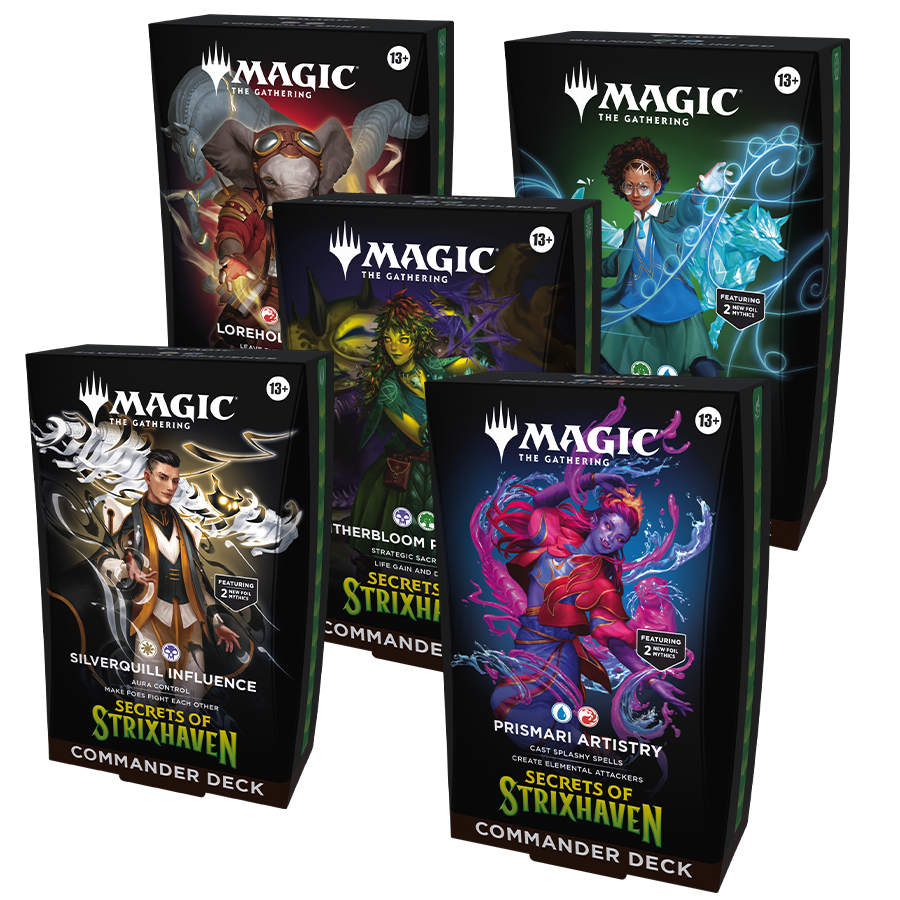 MAGIC: THE GATHERING - SECRETS OF STRIXHAVEN: COMMANDER DECKS