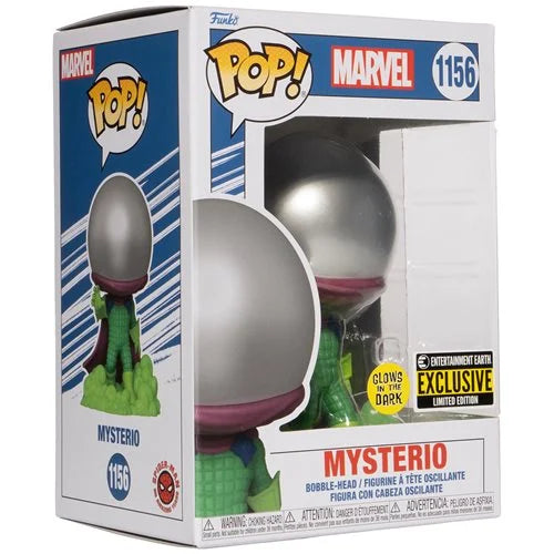 POP! LIMITED EDITION MYSTERIO GLOW-IN-THE-DARK Funko Pop! Figure #1156