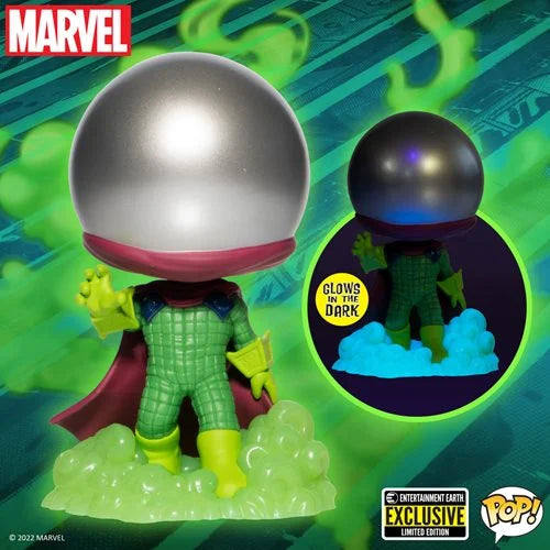 POP! LIMITED EDITION MYSTERIO GLOW-IN-THE-DARK Funko Pop! Figure #1156