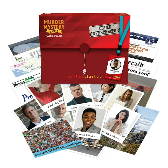 MURDER MYSTERY PARTY CASE FILES
