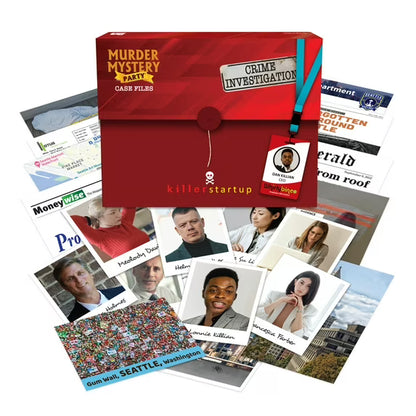 MURDER MYSTERY PARTY CASE FILES