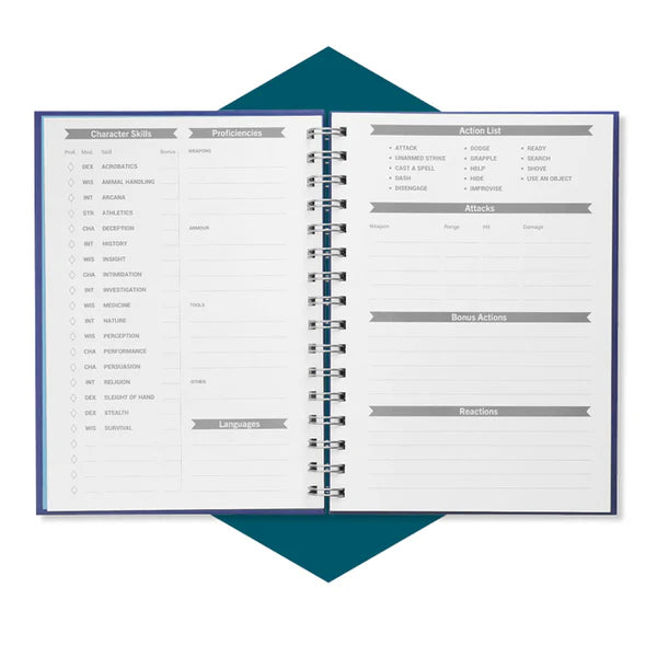 QUEST PLAYER’S NOTEBOOK