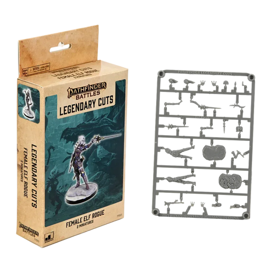 PATHFINDER LEGENDARY CUTS: UNPAINTED AND UNASSEMBLED MINIATURES