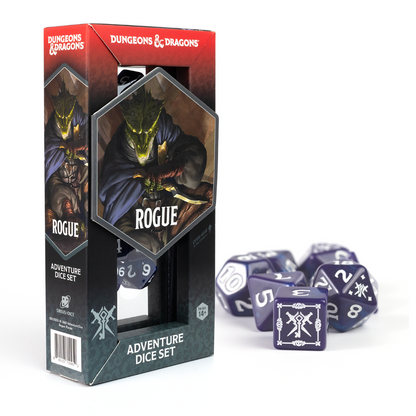 DUNGEONS & DRAGONS ADVENTURE DICE SET - ROGUE