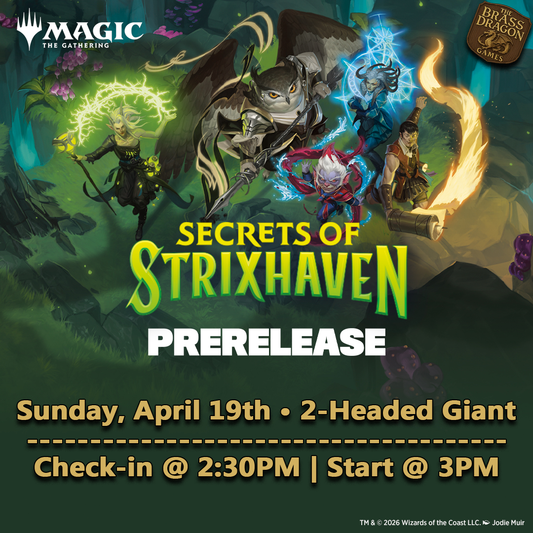 MTG: SECRETS OF STRIXHAVEN | 2-HEADED GIANT PRE-RELEASE EVENT