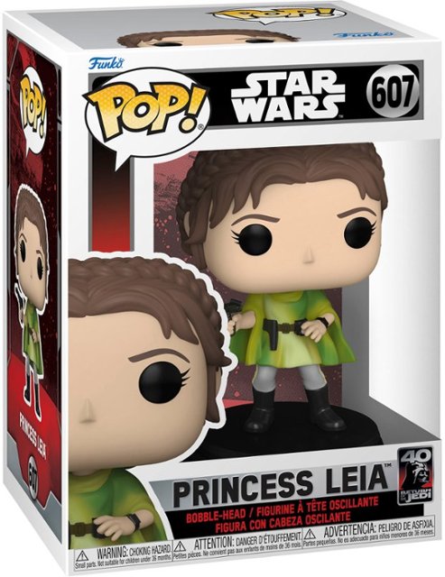 POP! PRINCESS LEIA - Return of the Jedi 40th Anniversary- Funko Pop! Vinyl figure #607