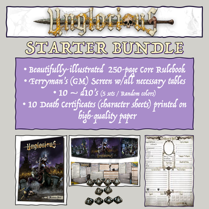 UNGLORIOUS STARTER BUNDLE