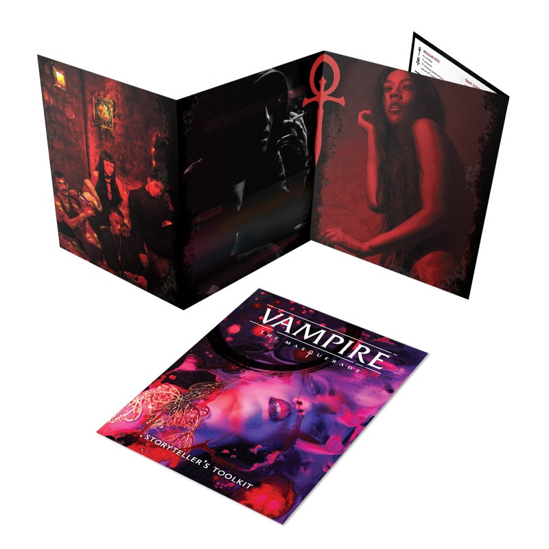 VAMPIRE: THE MASQUERADE STORYTELLER'S SCREEN AND TOOL KIT