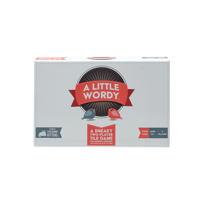 A LITTLE WORDY - A sneaky two player tile-unscrambling game