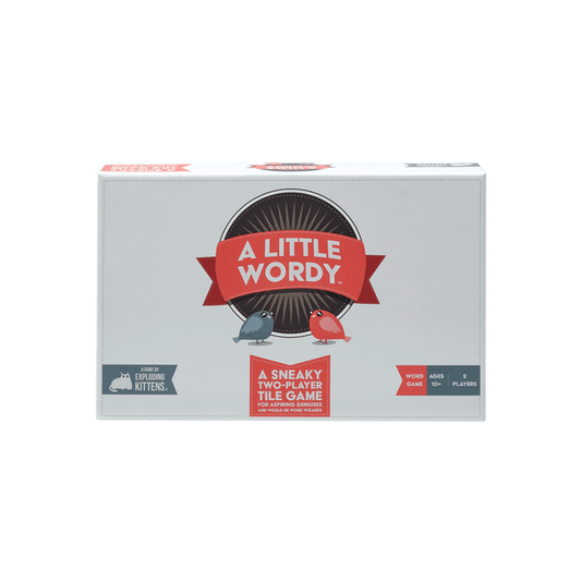 A LITTLE WORDY - A sneaky two player tile-unscrambling game