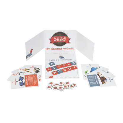 A LITTLE WORDY - A sneaky two player tile-unscrambling game