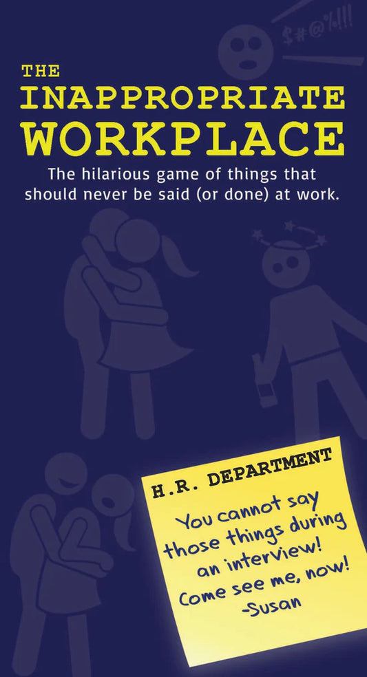 THE INAPPROPRIATE WORKPLACE Card Game