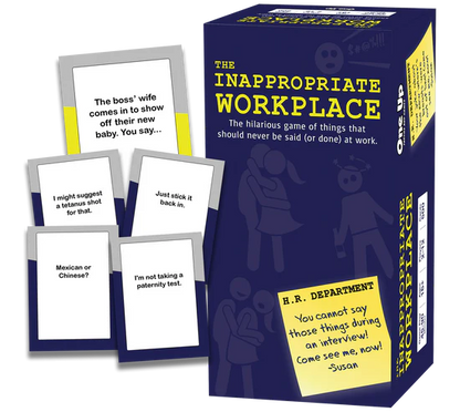 THE INAPPROPRIATE WORKPLACE Card Game